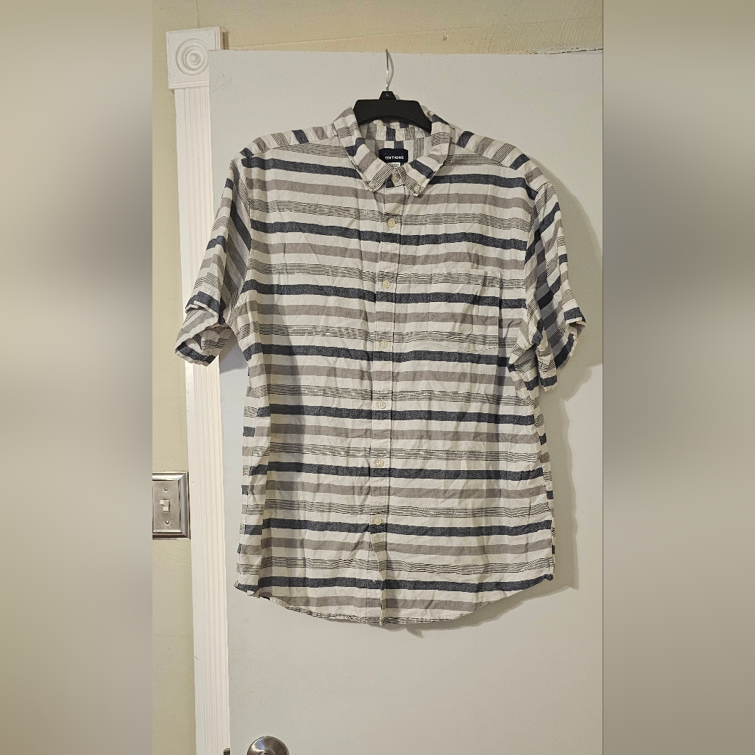 Basic Editions Button Down Short Sleeve
